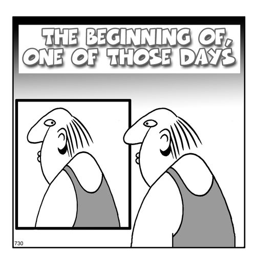 The beginning of one of those days.