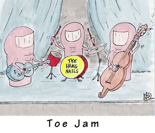 A Toe Jam with The Hang Nails.