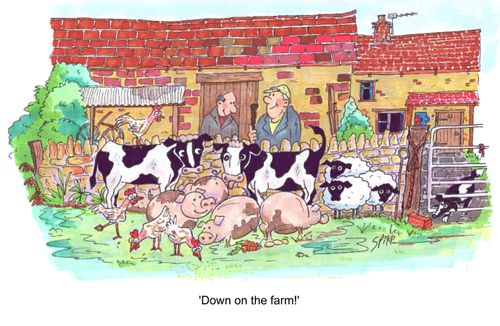 'Down on the farm!'