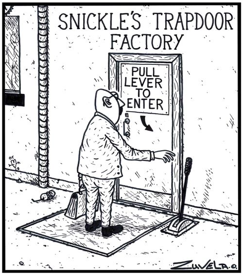 Snickle's Trapdoor Factory.