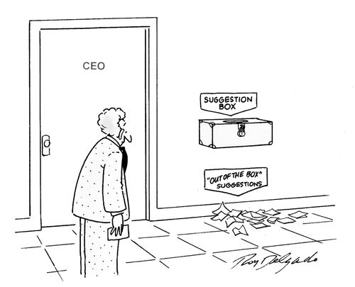 'Out of the box' suggestions.