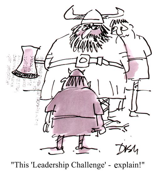 "This 'Leadership Challenge'...Explain."