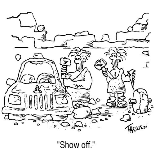 "Show off."
