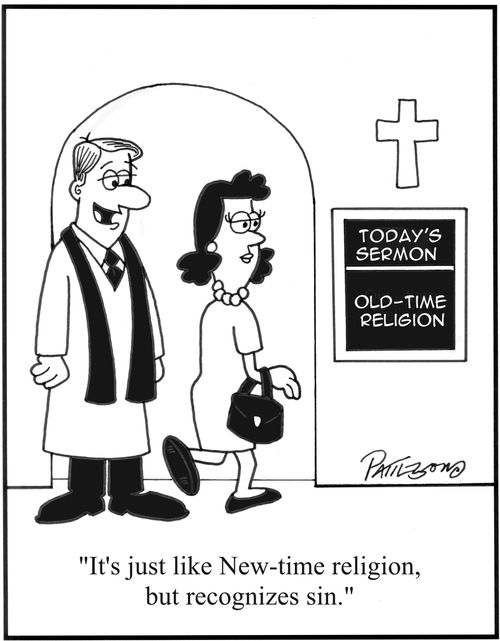 'It's just like New-Time religion, but recognizes sin.'