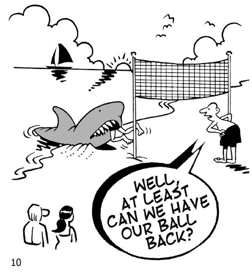 'Well, at least can we have our ball back?'