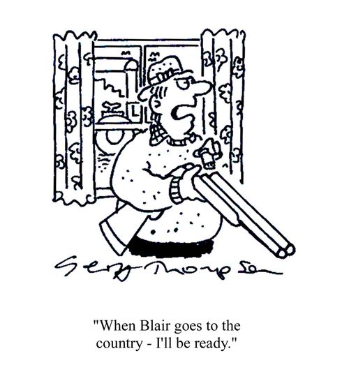 'When Blair goes to the country - I'll be ready.'