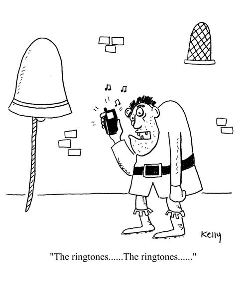 "The ringtones.....The ringtones......"