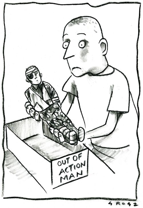 'Out of action man.'