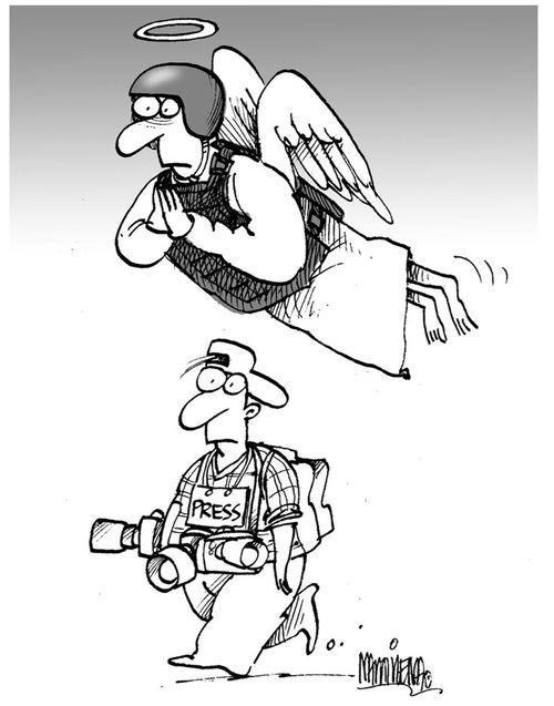 Danger-zone journalists.