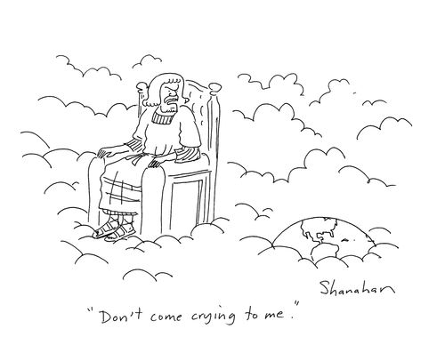 'Don't come crying to me...'