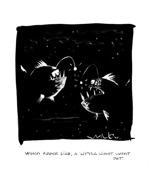 'When Roger died, a little light went out.'