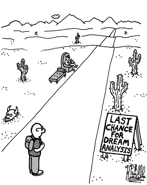Last chance for dream analysis.