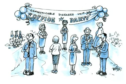 Communicable Diseases Unit Office Party