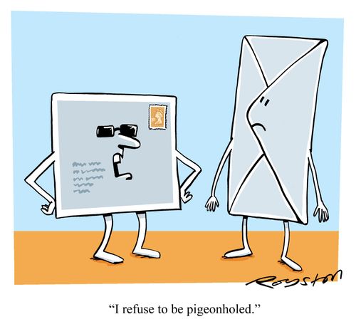 'I refuse to be pigeonholed.'