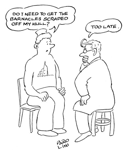 'Do I need to get the barnacles scraped off my hull?'