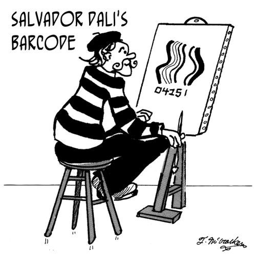 Salvador Dali's Barcode