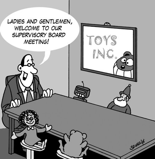 'Ladies and gentlemen, welcome to our supervisory board meeting!'