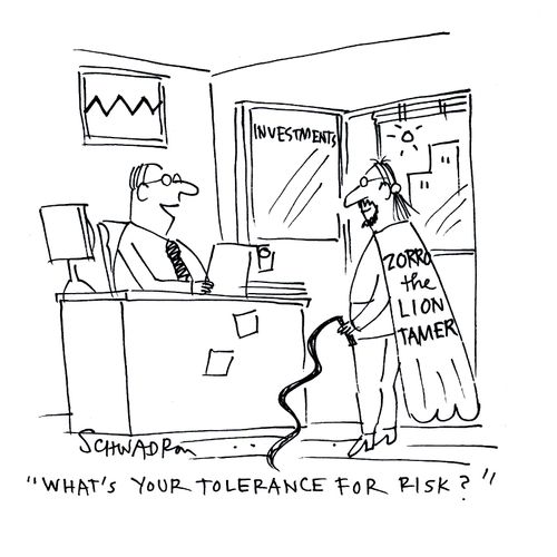 'What's your tolerance for risk?'