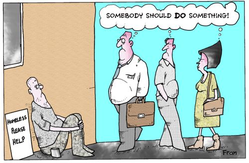 Big Society: 'Somebody should do something!'
