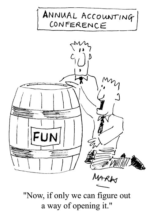 Annual Accounting Conference - "Now, if only we can figure out a way of opening it"