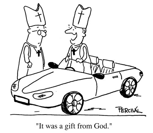 "It was a gift from god."