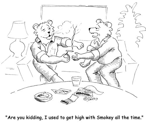 'Are you kidding, I used to get high with Smokey all the time.'