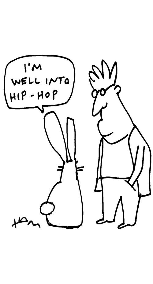 'I'm well into Hip-Hop.' - Rabbit