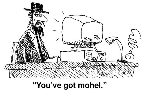 'You've got mohel.'