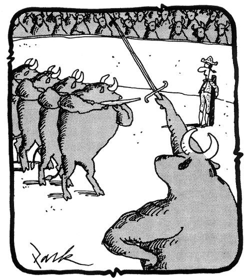 Bull Firing Squad.