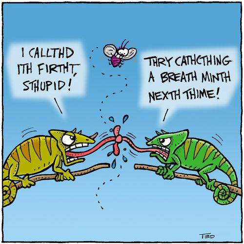 'I called it first!' 