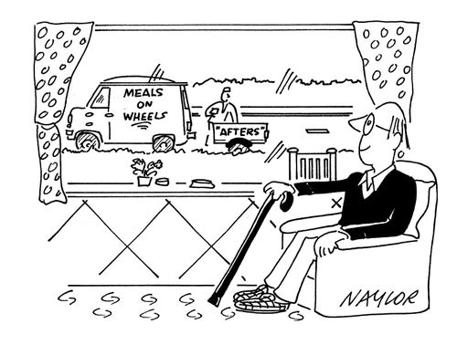 Meals on Wheels.