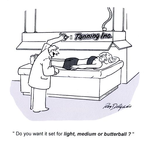 'Do you want it set for light, medium or butterball?'