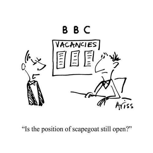 'Is the position of scapegoat still open?'