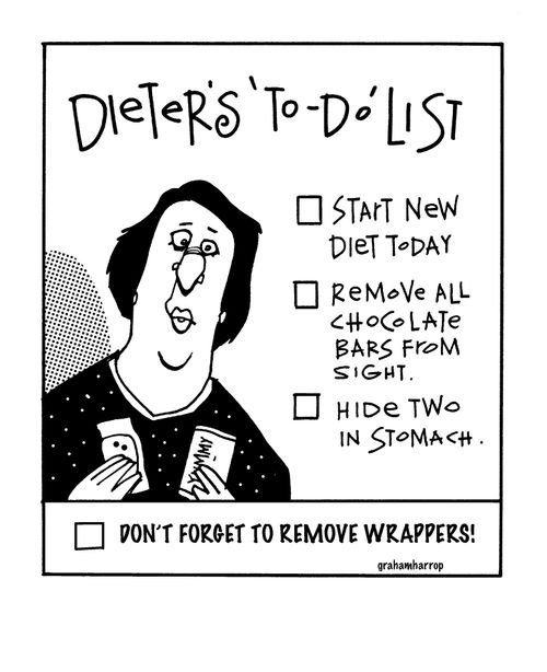 Dieter's 'To-Do' list...