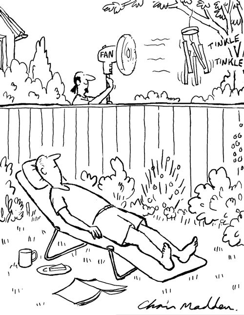 Annoying neighbours - irritating wind chimes