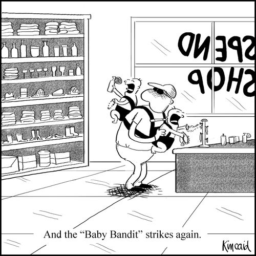 And the 'Baby Bandit' strikes again.