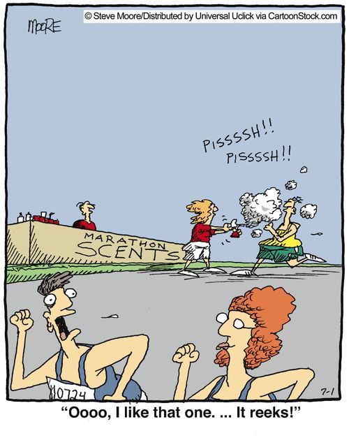 'Ooooh, I like that one... it reeks!'