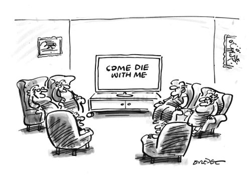 'Come die with me.'