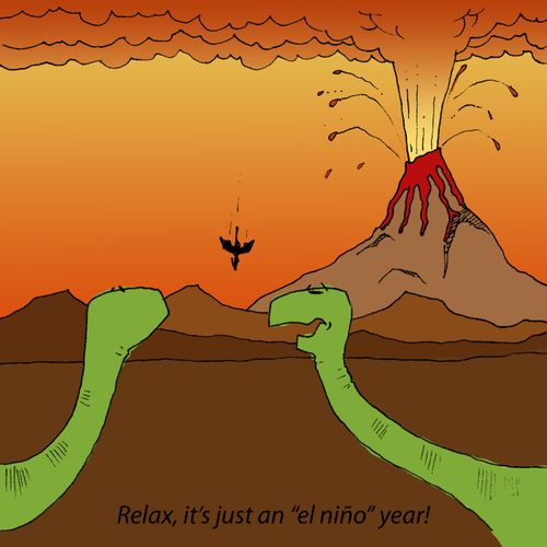 'Relax, it's just an 'el niño' year!'