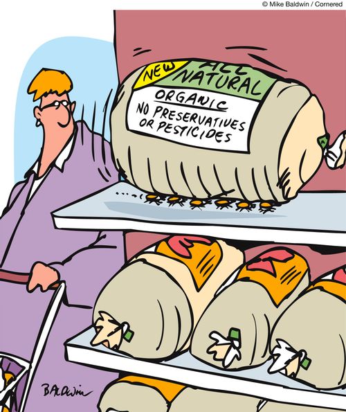 All-natural organic - no preservatives or pesticides.