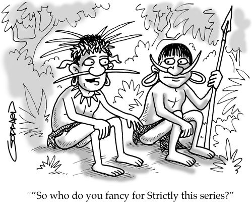 'So who do you fancy for Strictly this series?'