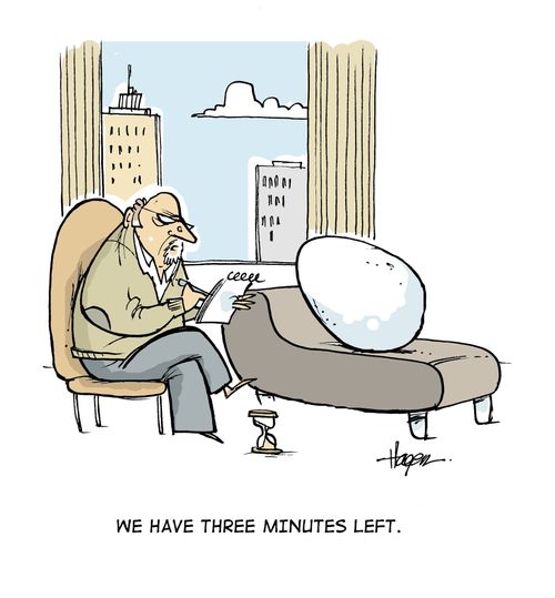 'We have three minutes left.'