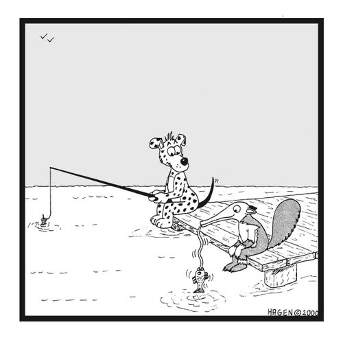 Fishing Anteater.