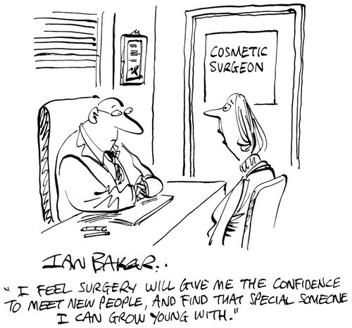 'I feel surgery will give me the confidence to meet new people, and find that special someone I can grow young with.'