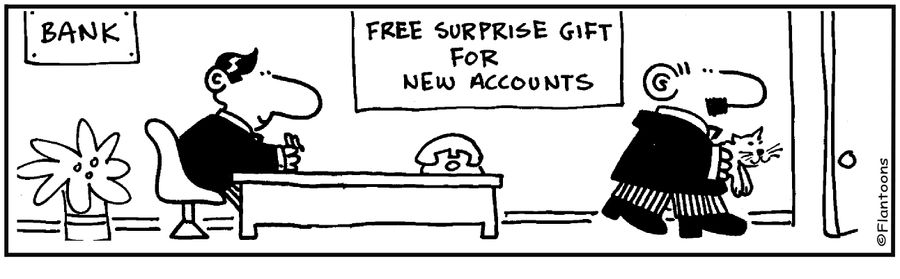 'A kitten is the surprise gift for new customers.'