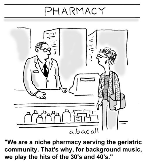 We are a niche pharmacy serving the geriatric community.