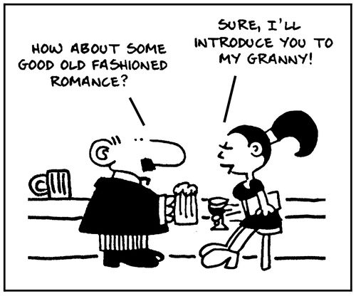 'How about some good old fashioned romance?'