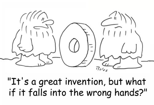 'It's a great invention, but what if it falls into the wrong hands?'