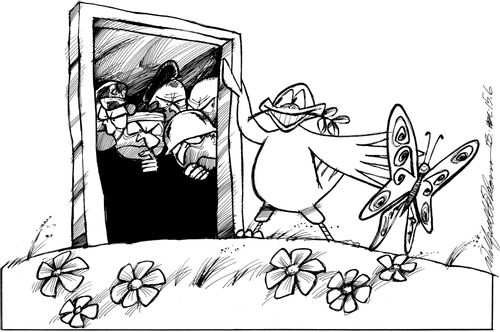 See, how peaceful peace is?