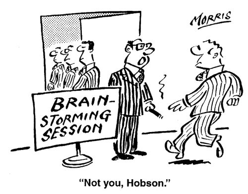 "Not you, Hobson."